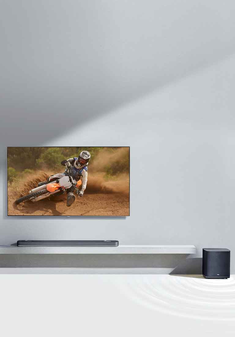 Langaton Subwoofer, erinomainen ilman kaapeleita<br>2