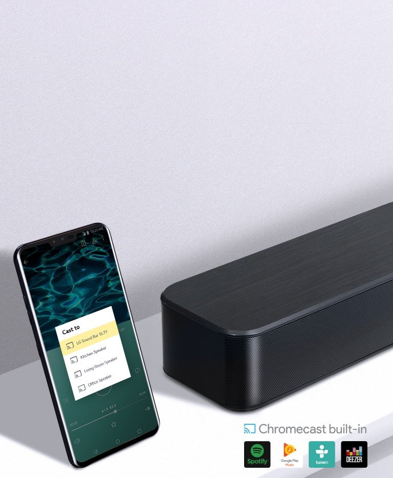 Sisäänrakennettu Chromecast2