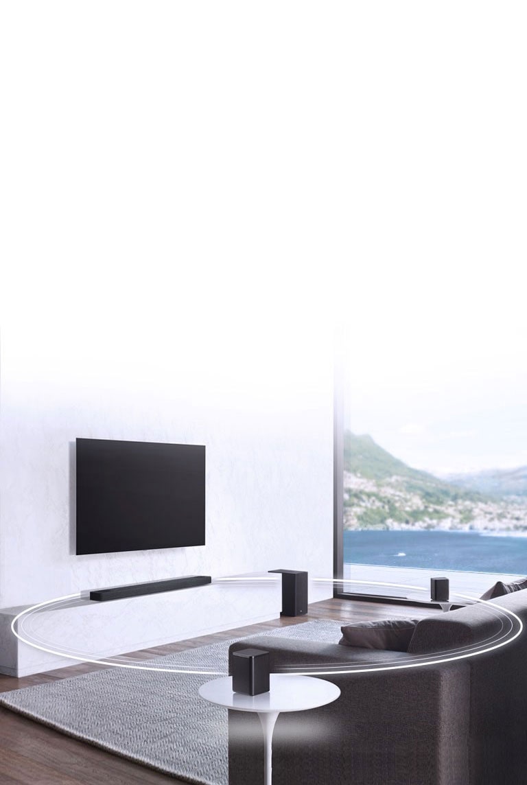 Yhdistä ja päivitä surround-tilaääneen<br>2