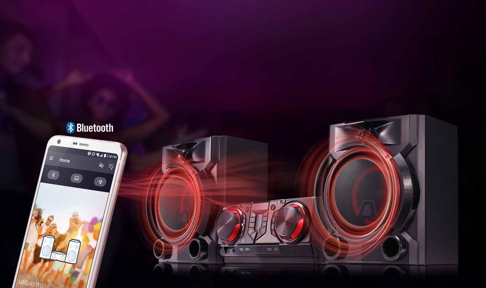 LG Bluetooth -sovellus, ohjaa kännykälläsi<br>1