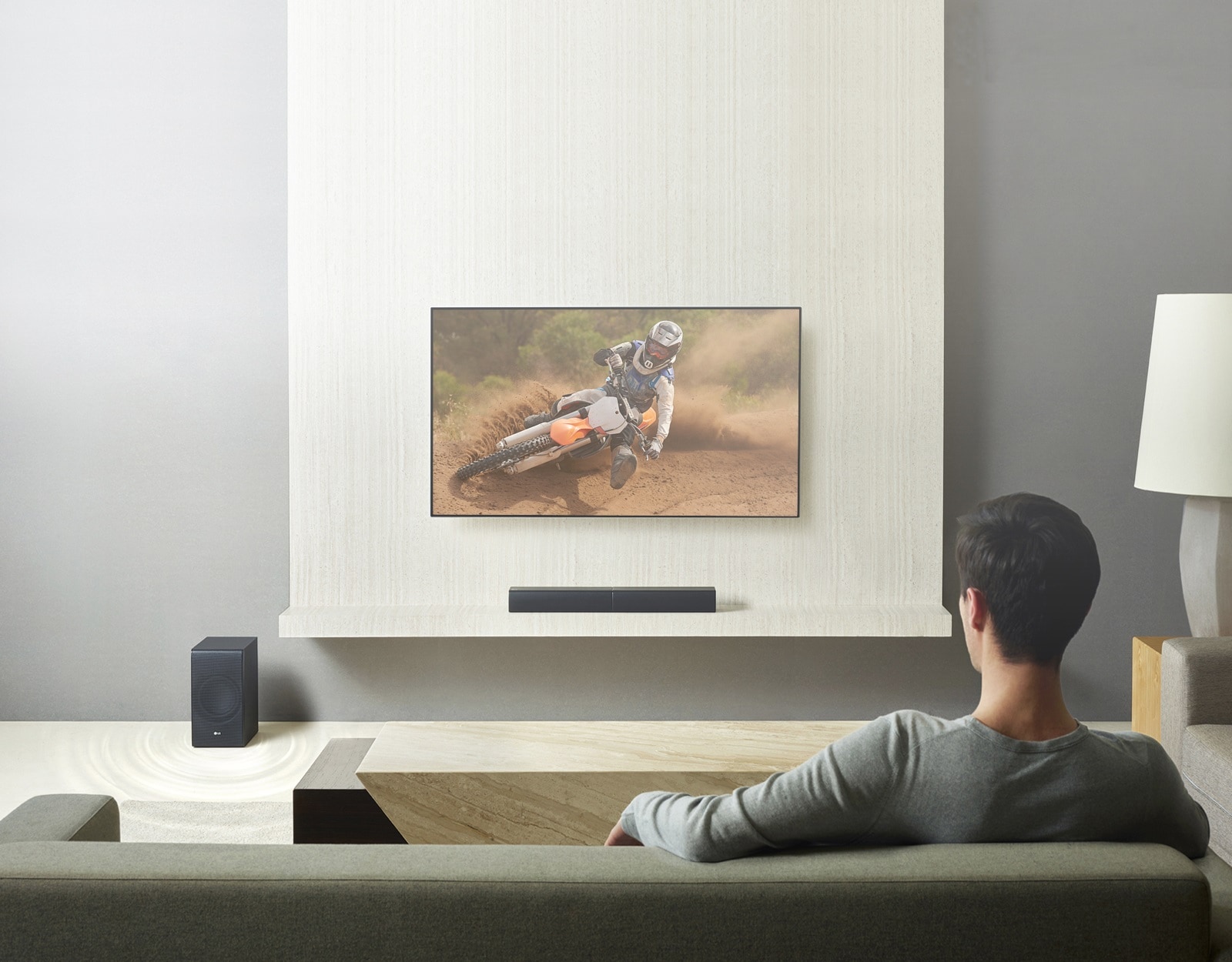 Langaton Subwoofer, verraton basso ilman johtoja<br>1