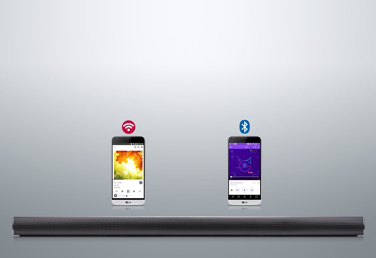 Wi-Fi- ja Bluetooth-valmius, striimaa mitä vain1