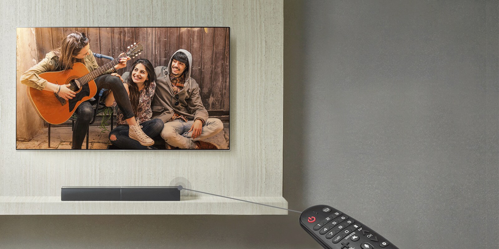 Ohjaa TV:si kaukosäätimellä<br>1