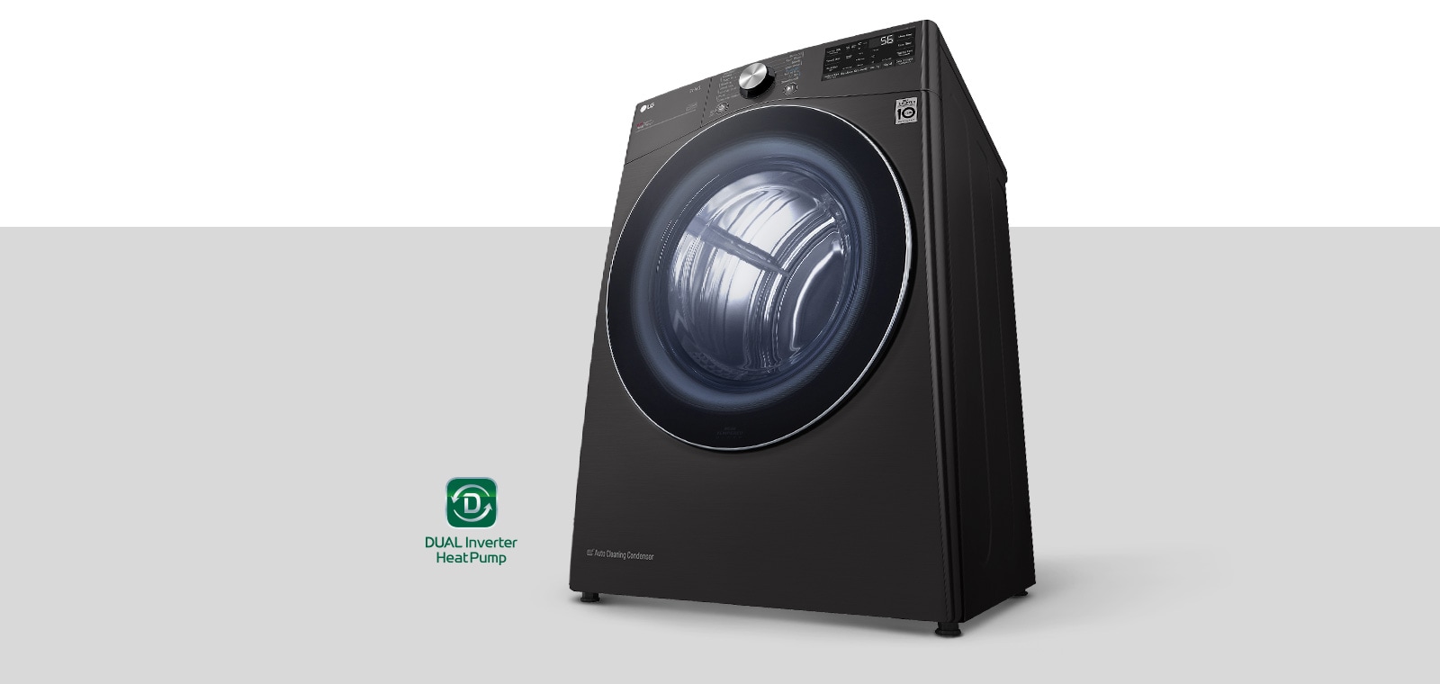 DUAL Inverter Heat Pump™ -kuivausrumpu