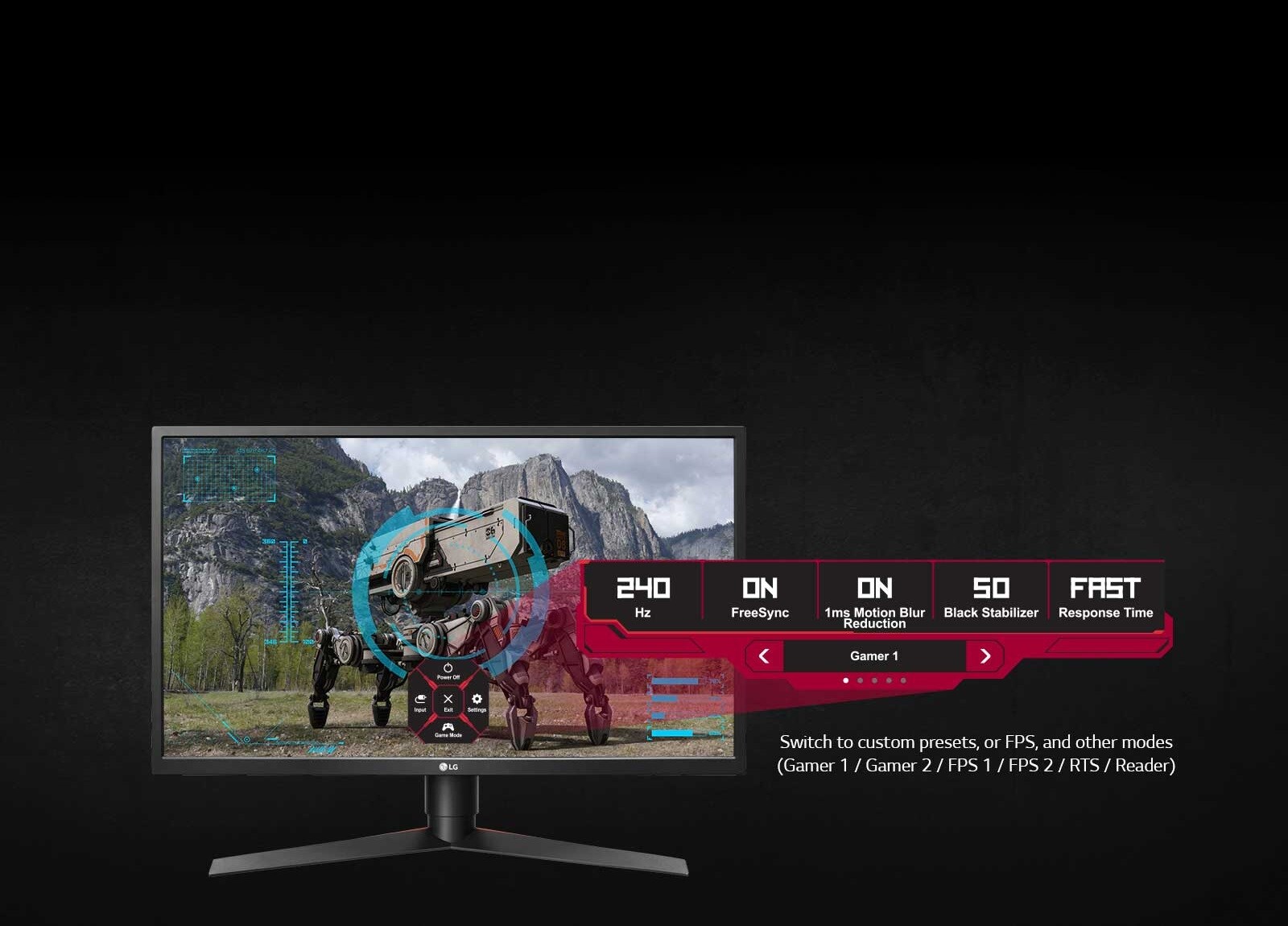 Mukautettu peliympäristö peli-GUI1