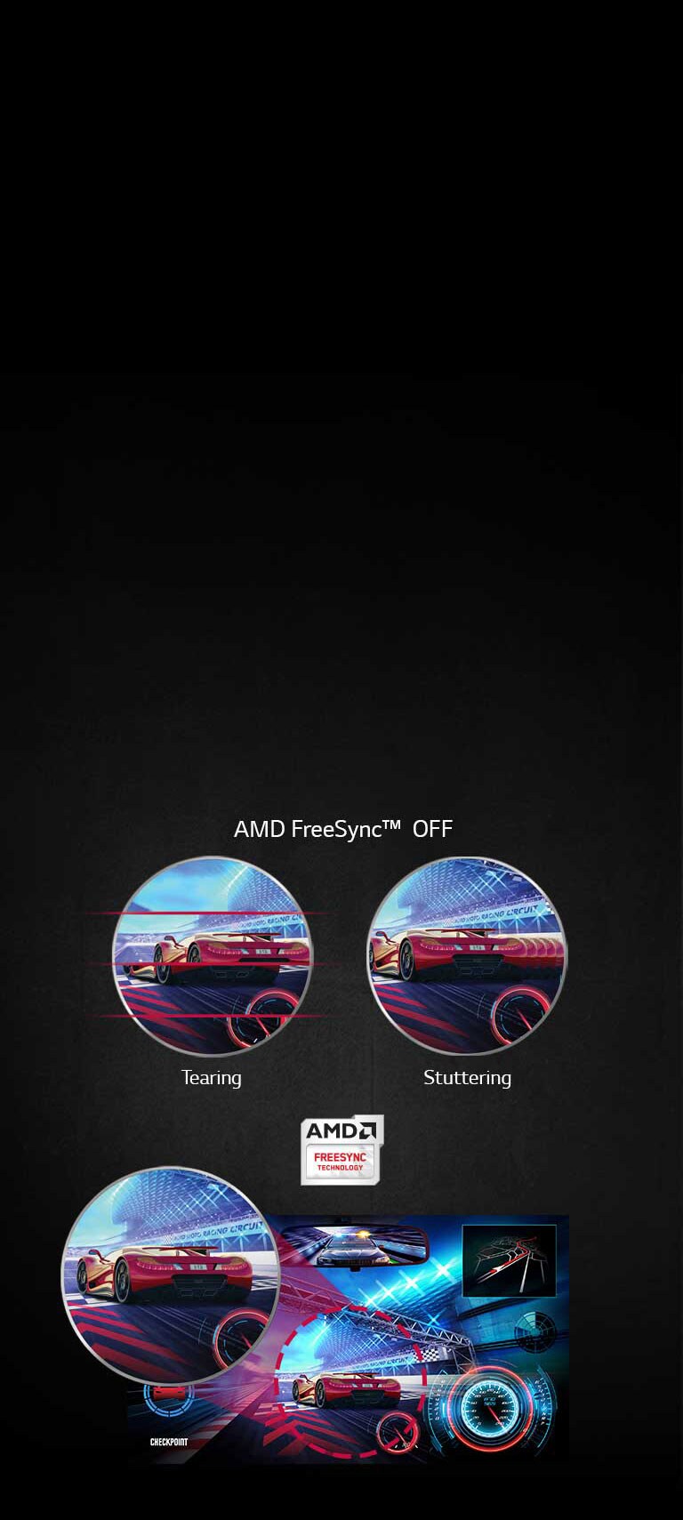 AMD FreeSync™ -teknologialla<br>2
