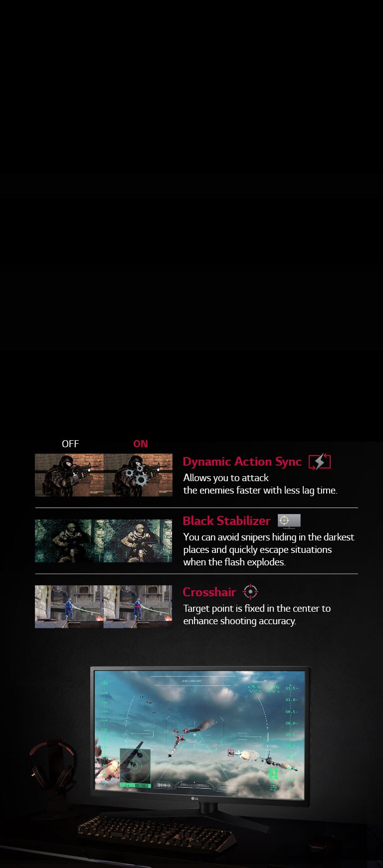 Pelaamista parantavia ominaisuuksia2