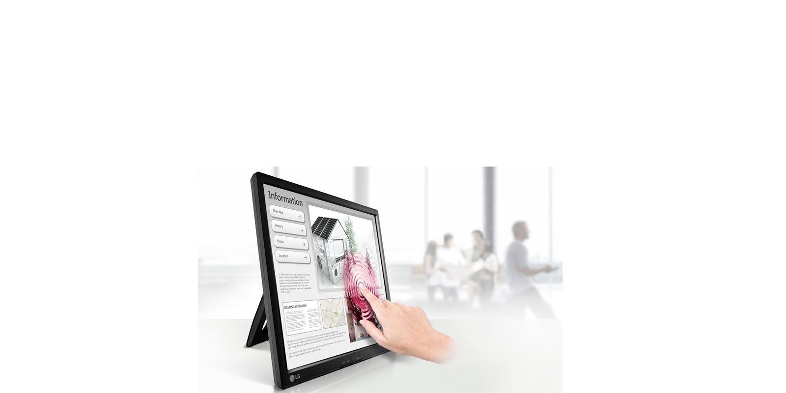 Kosketusnäyttö<br>1