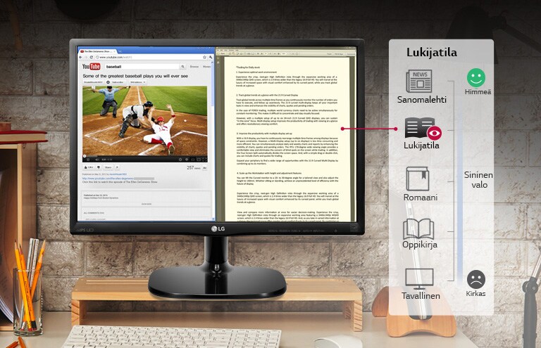 Suojaa silmiäsi ja katsele mukavasti