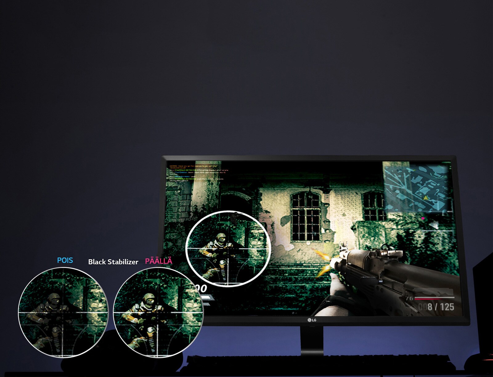 Monia voittavia peliominaisuuksia: Pelitila<br>1