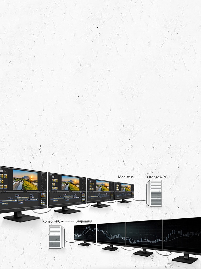 Daisy Chain monistaa ja laajentaa ruudun helposti2