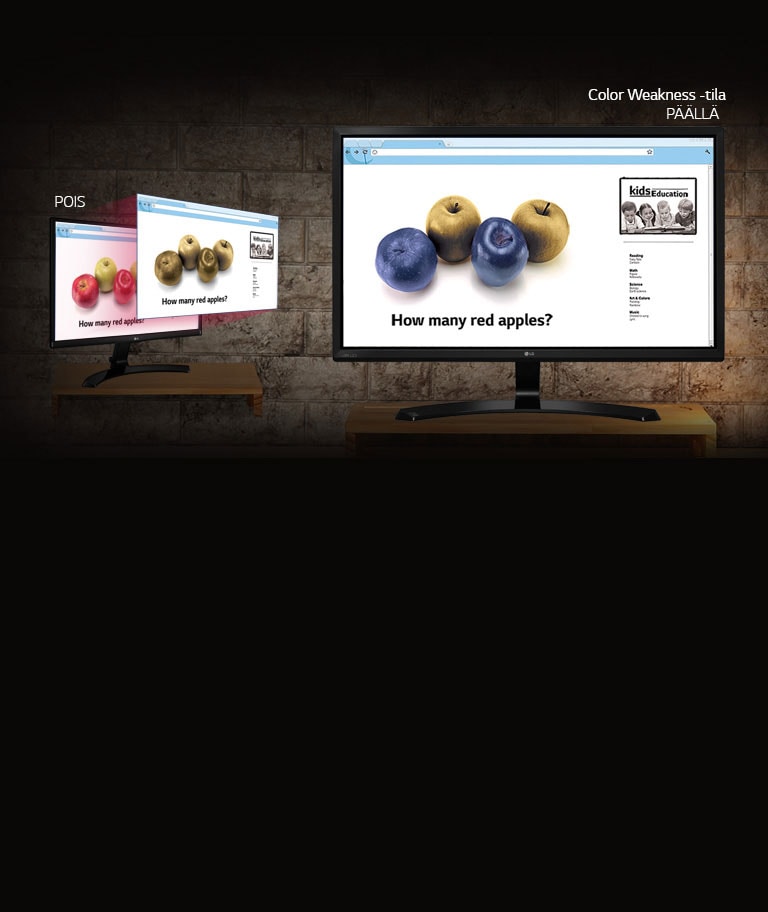 Tarjoaa parempaa värinäköä värinäön heikkouksiin2