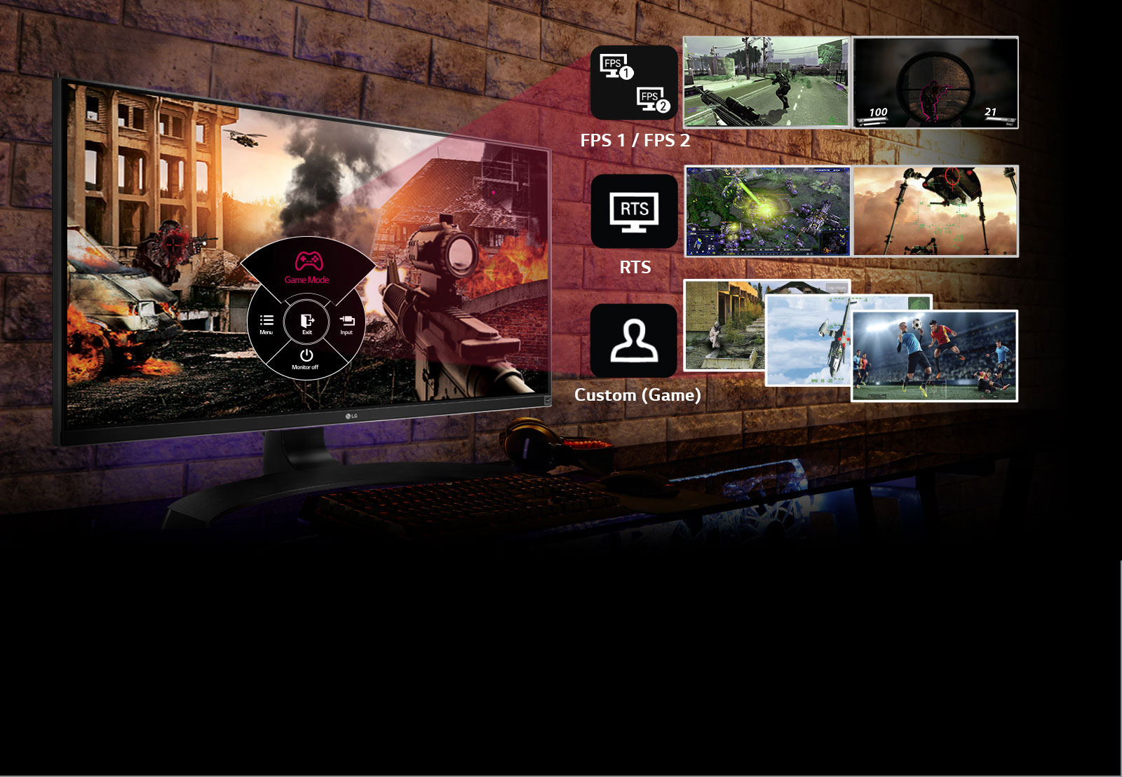 Optimoidut asetukset makusi mukaisille peleille