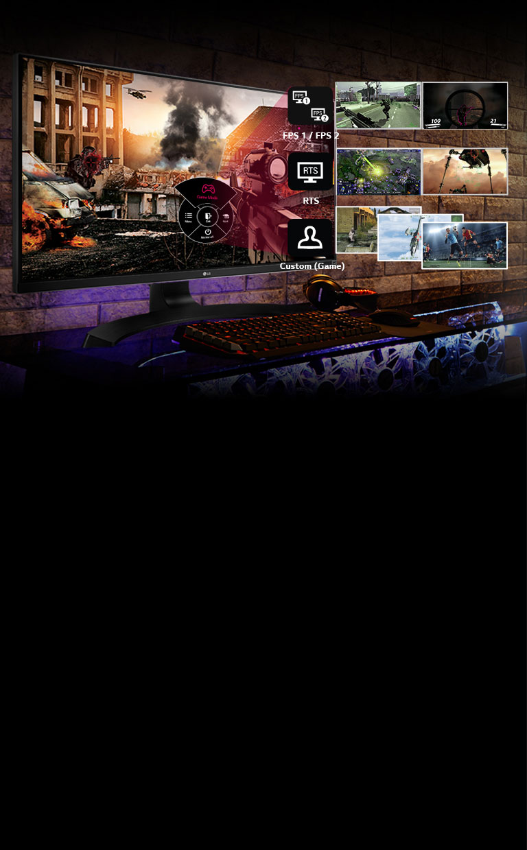 Optimoidut asetukset makusi mukaisille peleille