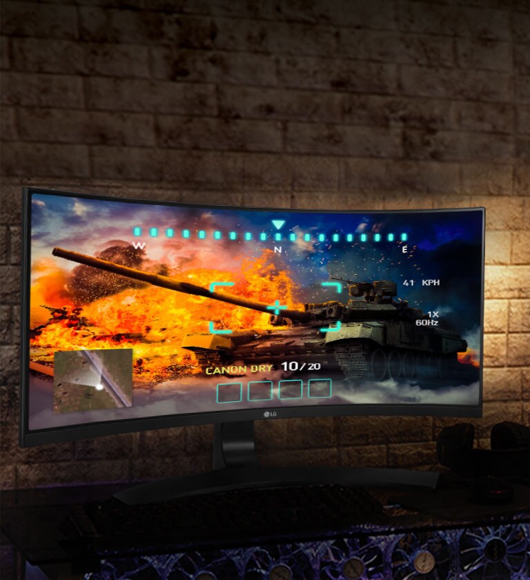 21:9 kaareva UltraWide™ IPS-näytöllä