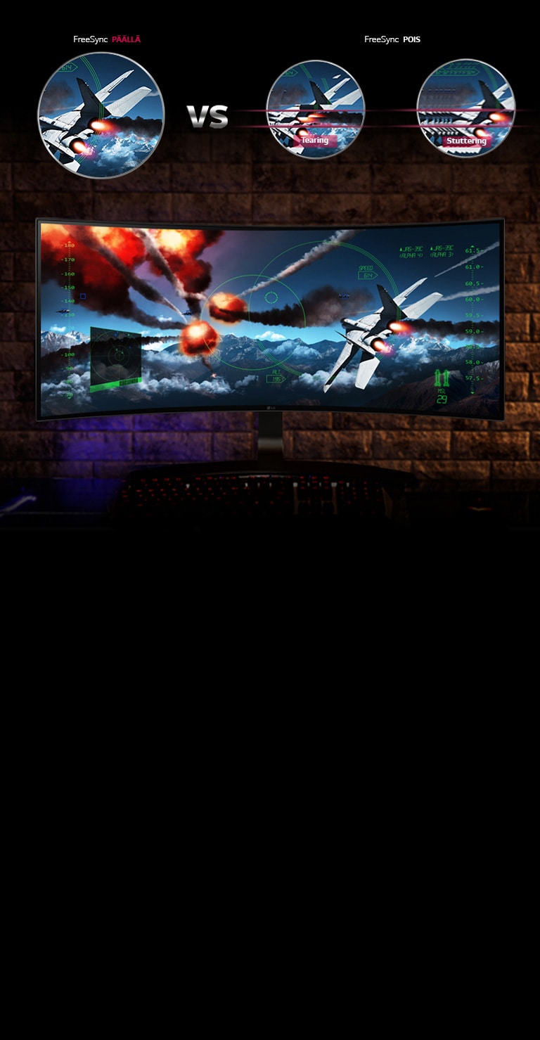 FreeSyncin ja 21:9 UltraWide™ -näytön suuri konvergenssi 