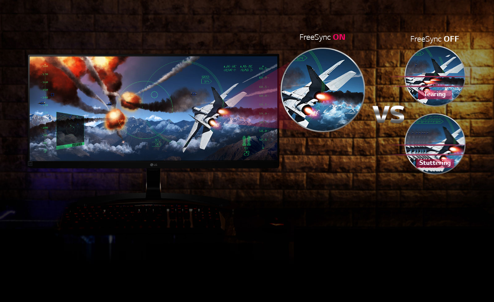 UltraWide™ FOV kohtaa FreeSyncin1