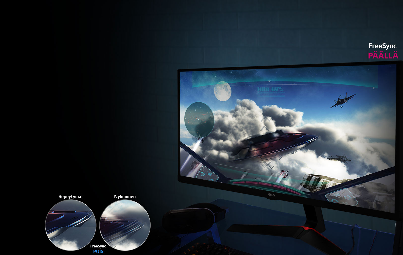 Sujuvaa liikettä peleihin: AMD FreeSync™1