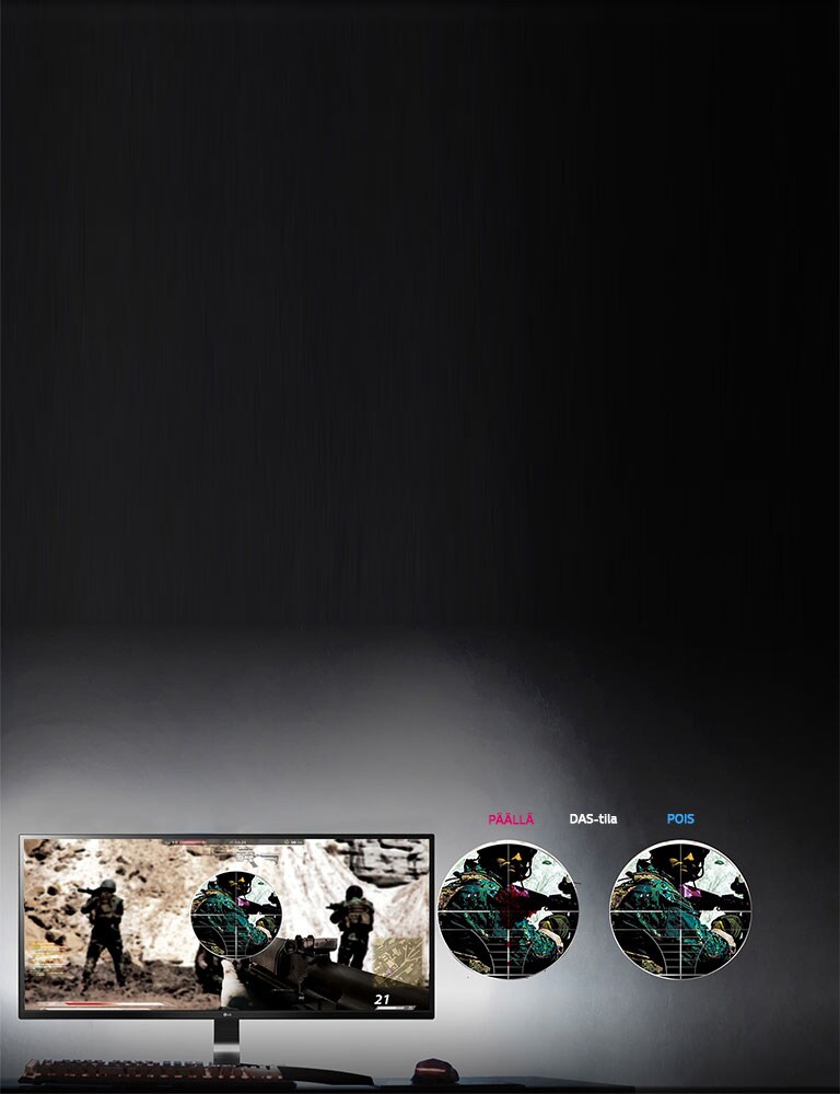 Monia voittavia peliominaisuuksia: DAS-tila2