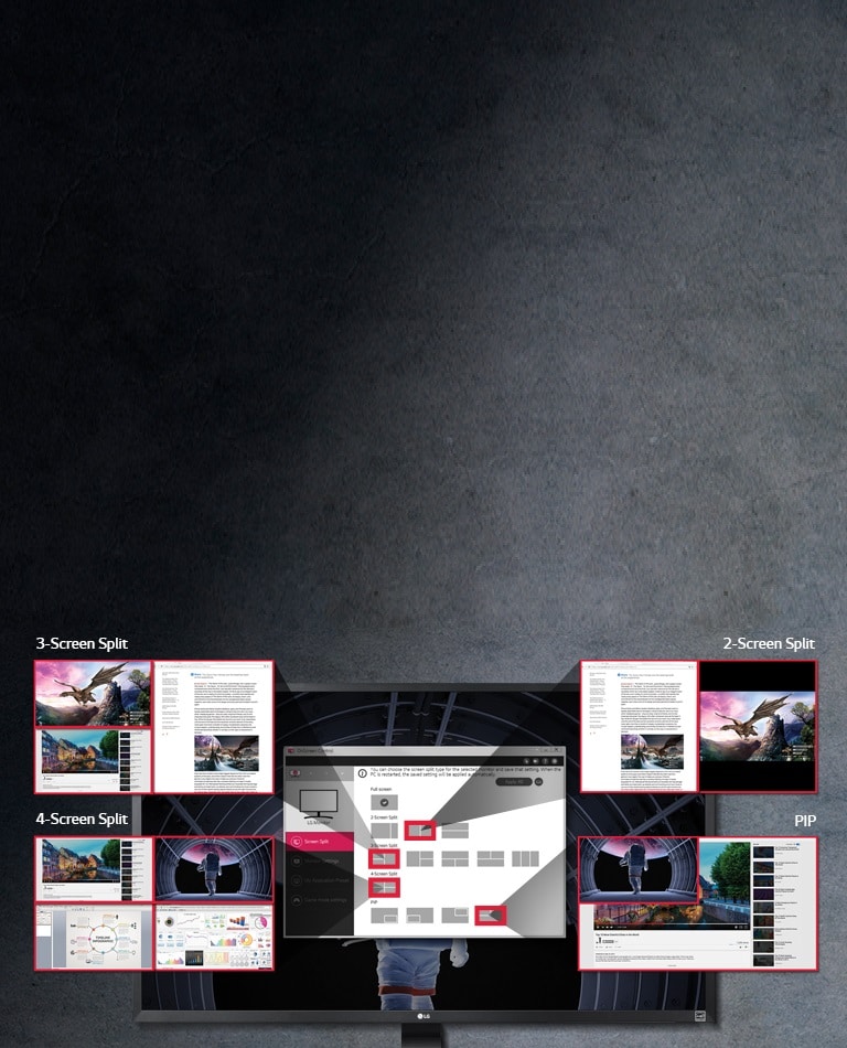 Useita vaihtoehtoja näytön jakamiseen2