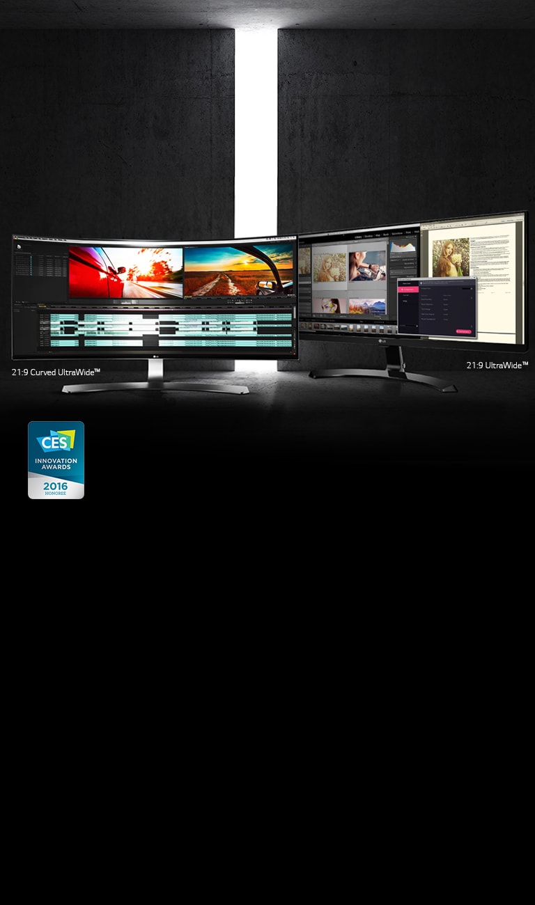 21:9 UltraWide™ on päällikkö<br>2