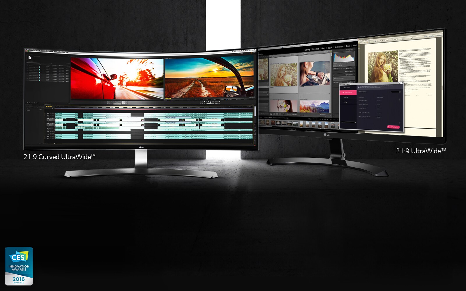 21:9 UltraWide™ on päällikkö<br>1