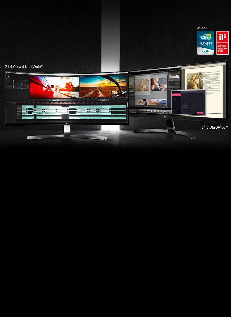 21:9 UltraWide™ on päällikkö<br>2