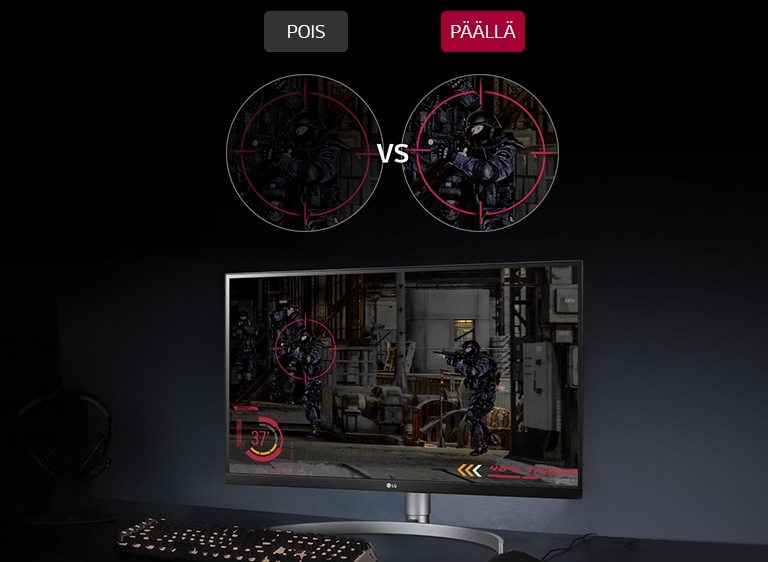 Vihollisilla ei ole piilopaikkaa