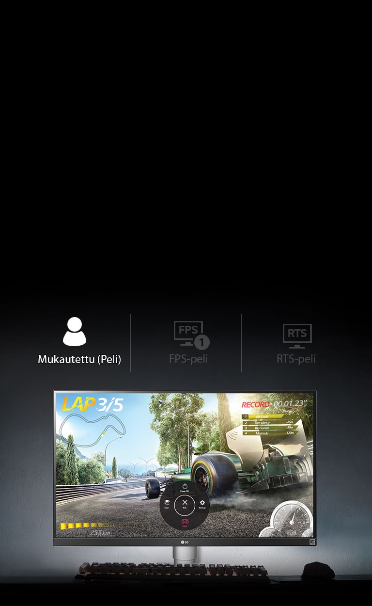 Mukautettu näyttö jokaiseen peliin2