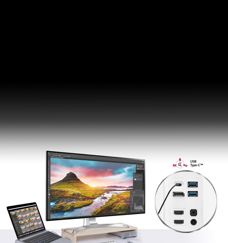 Vaivattomuutta yhdellä kaapelilla: USB Type-C™<br>2