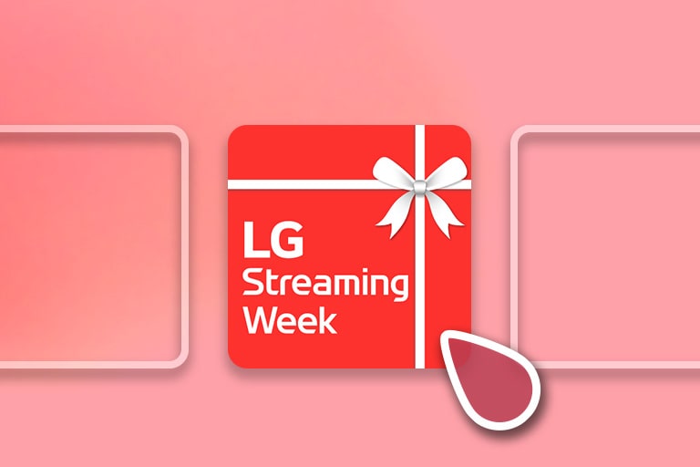 LG-logo punaisessa laatikossa, ylhäällä oikealla numero 1