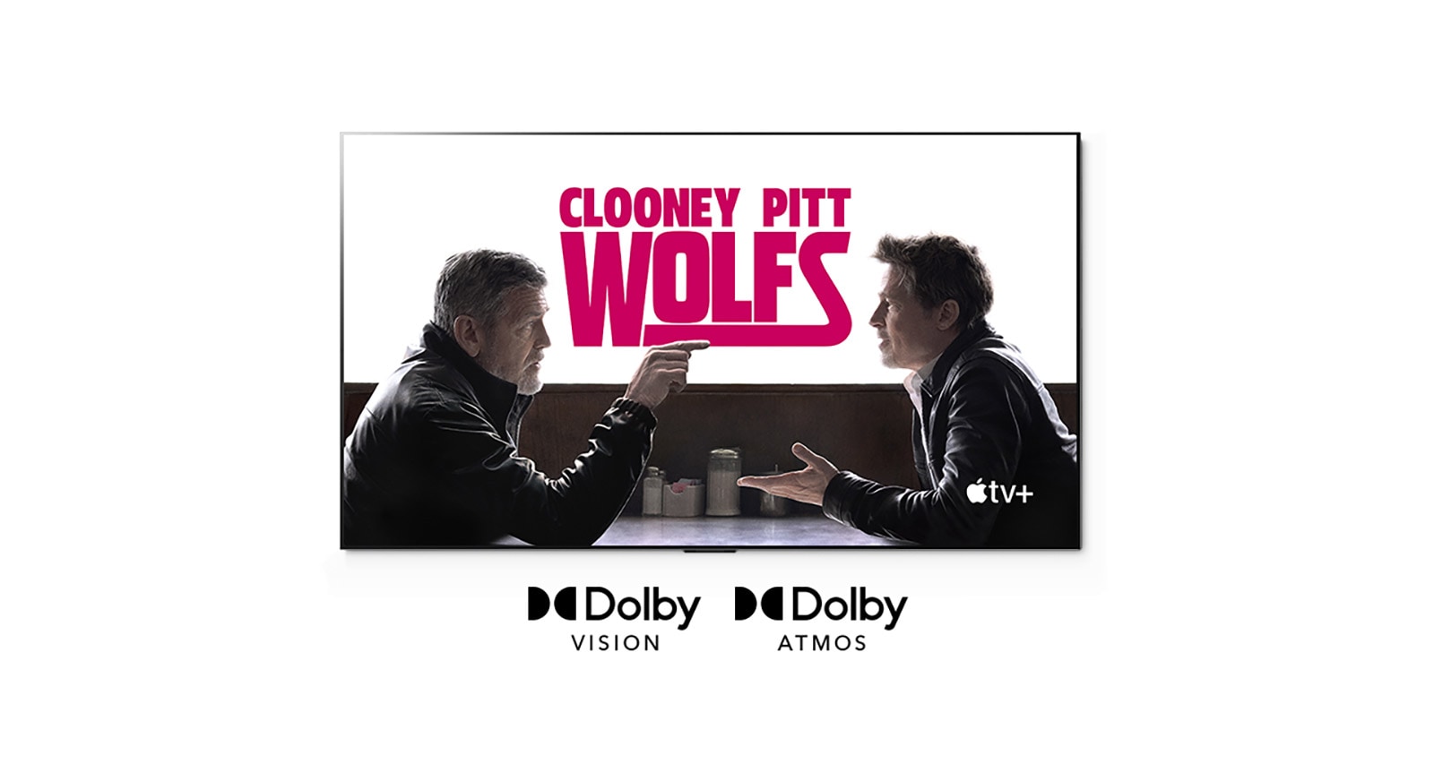 Kohtaus elokuvasta ”Killers of the Flower Moon”, jossa mies ja nainen istuvat pöydän ääressä.