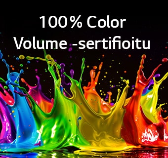 Dynamic QNED Color Pro -tekniikalla varustetun LG QNED evo AI QNED80 Mini LED -television näyttö täyttyy eloisten, maalauksenomaisten väripurskahdusten sulavasta liikkeestä, mikä korostaa 100&nbsp;% Color Volume -sertifioinnin takaamaa poikkeuksellista värikylläisyyttä.