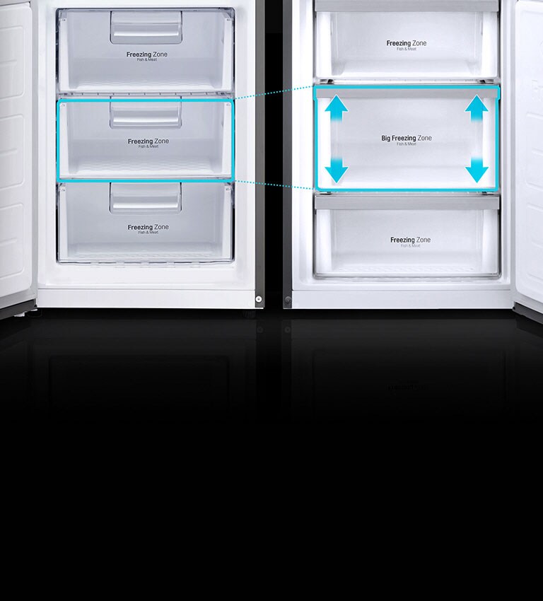 Suurennettu pakastin