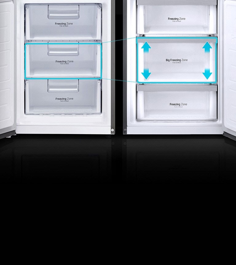 Suurennettu pakastin