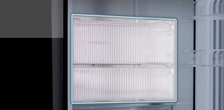 Food Cover -alue jääkaapin sisällä.