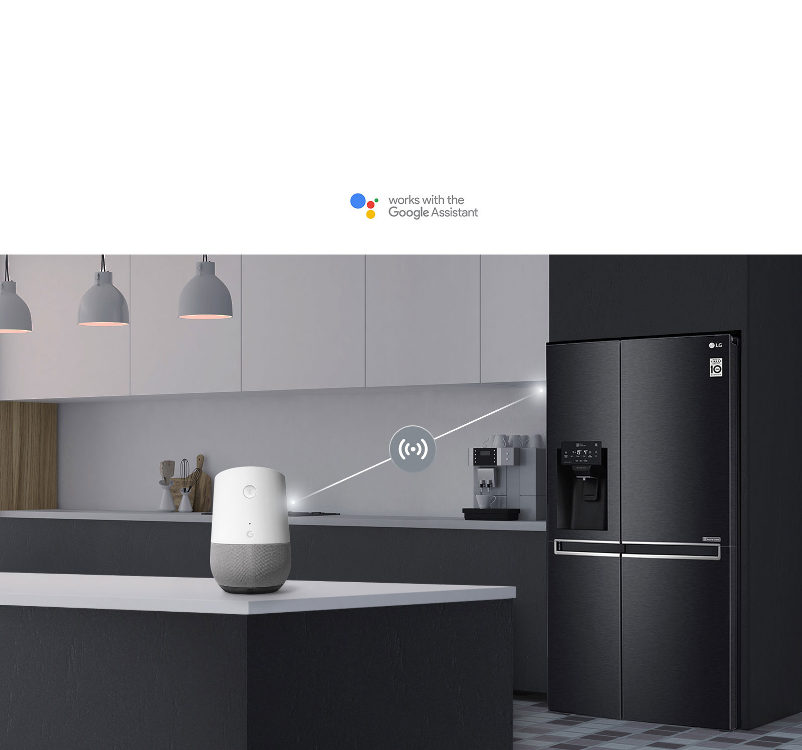 Valvo jääkaapin toimintoja, missä tahansa oletkin