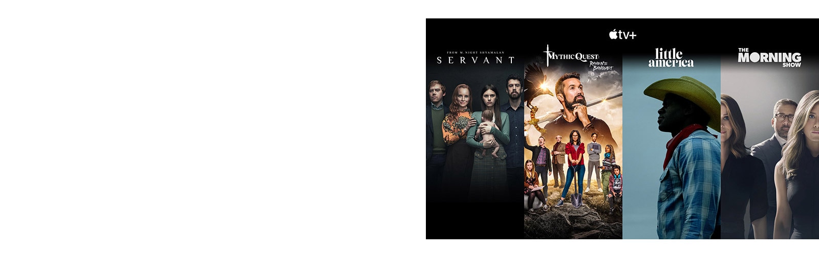 Pikkukuvat Apple TV+:n 4 suosituimmasta ohjelmasta