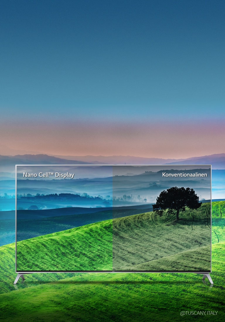 Nano Cell™ – tarkat värit ja laaja katselukulma<br>2