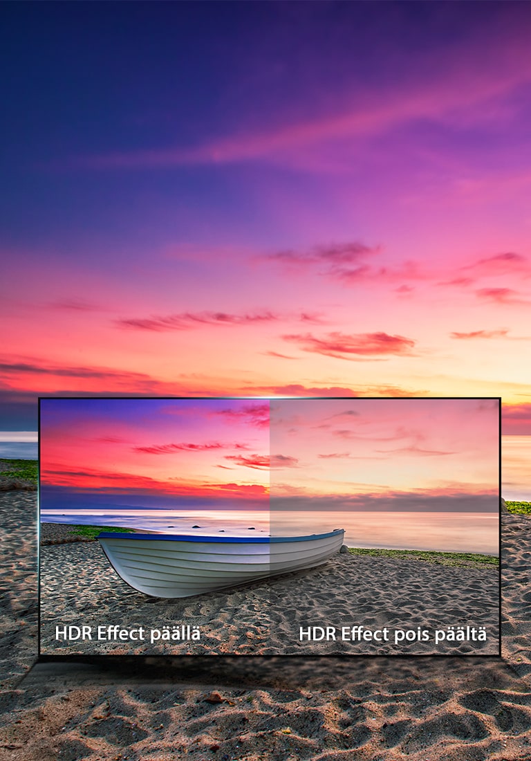 Kontrastin tehostin HDR-tyyppiseen katseluun