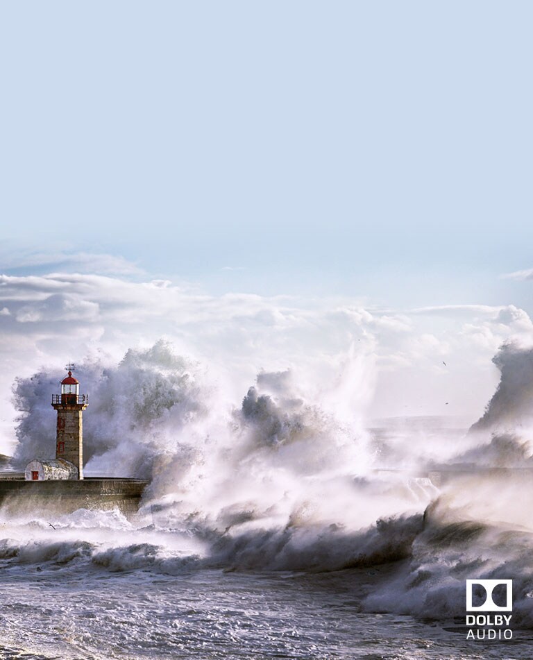 Dolby Audio™ tarjoaa elokuvateatteri maisen<br>2