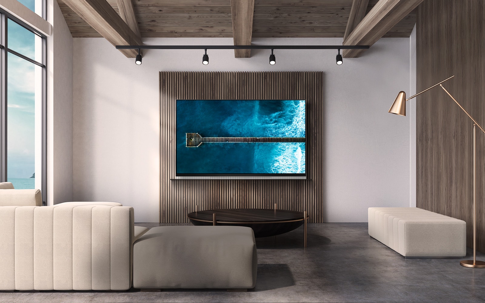 TV-muotoilua, joka huijaa silmää<br>1