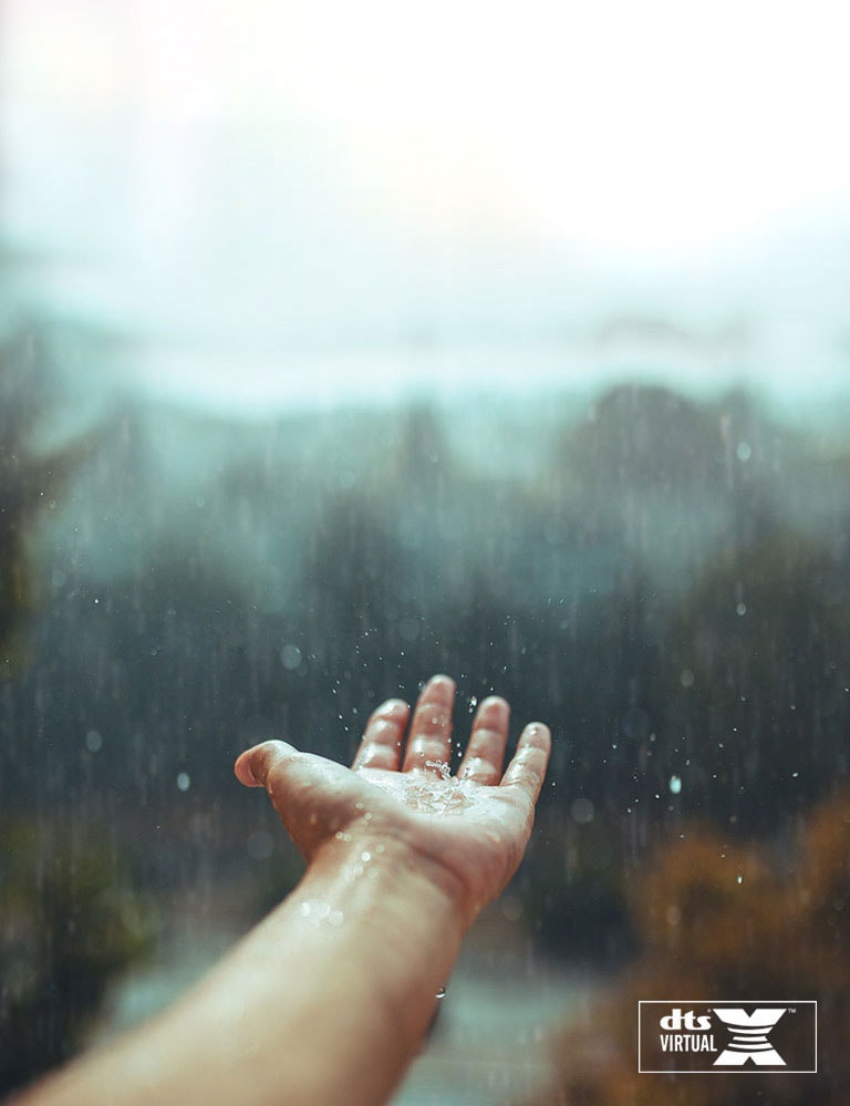 Ääni kulkee pään yli ilman kattokaiuttimia<br>2