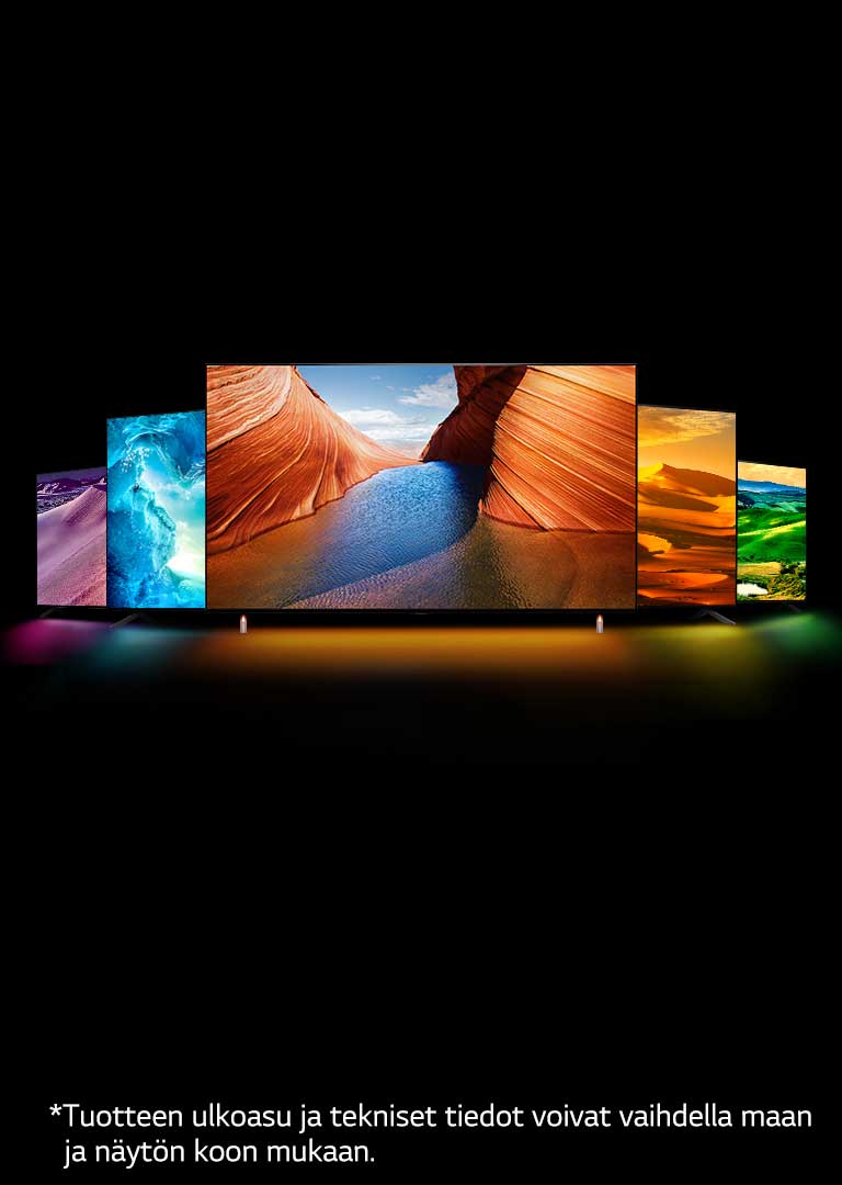 Katso, mikä QNED sopii sinulle täydellisesti