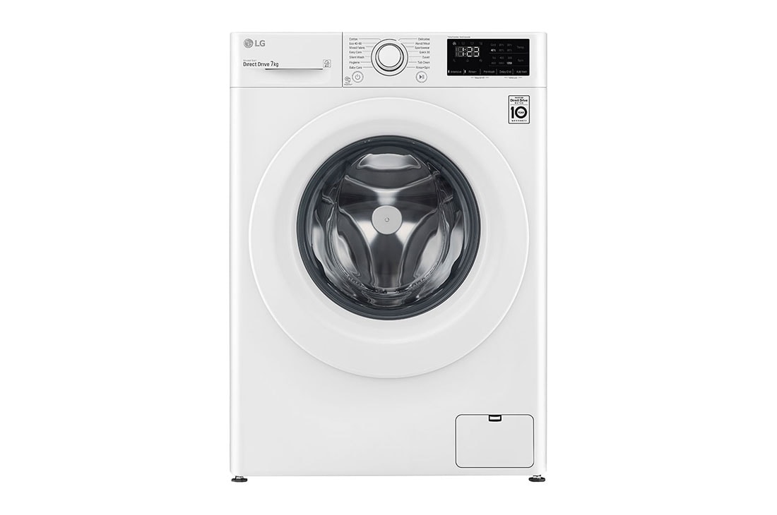 LG 7kg Pyykinpesukone(Valkoinen) - Energialuokka E, AI DD™ , Smart Diagnosis™, F2WP207N0WS