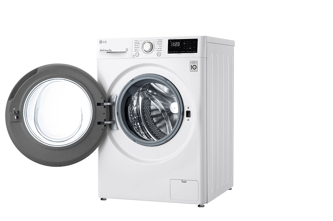 LG 7kg Pyykinpesukone(Valkoinen) - Energialuokka E, AI DD™ , Smart Diagnosis™, F2WP207N0WS, thumbnail 13