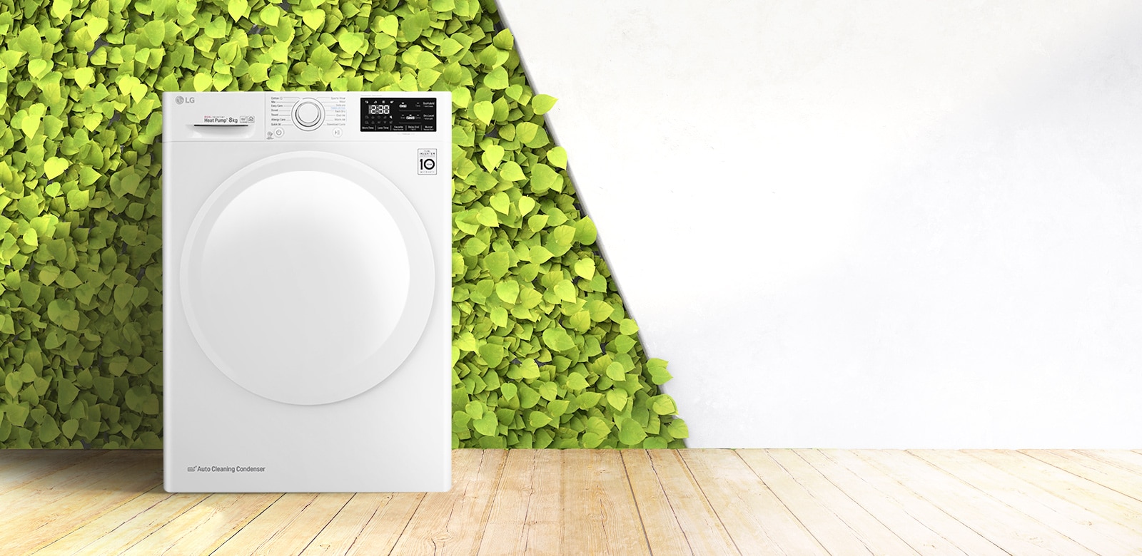 DUAL Inverter Heat Pump™ -kuivausrumpu