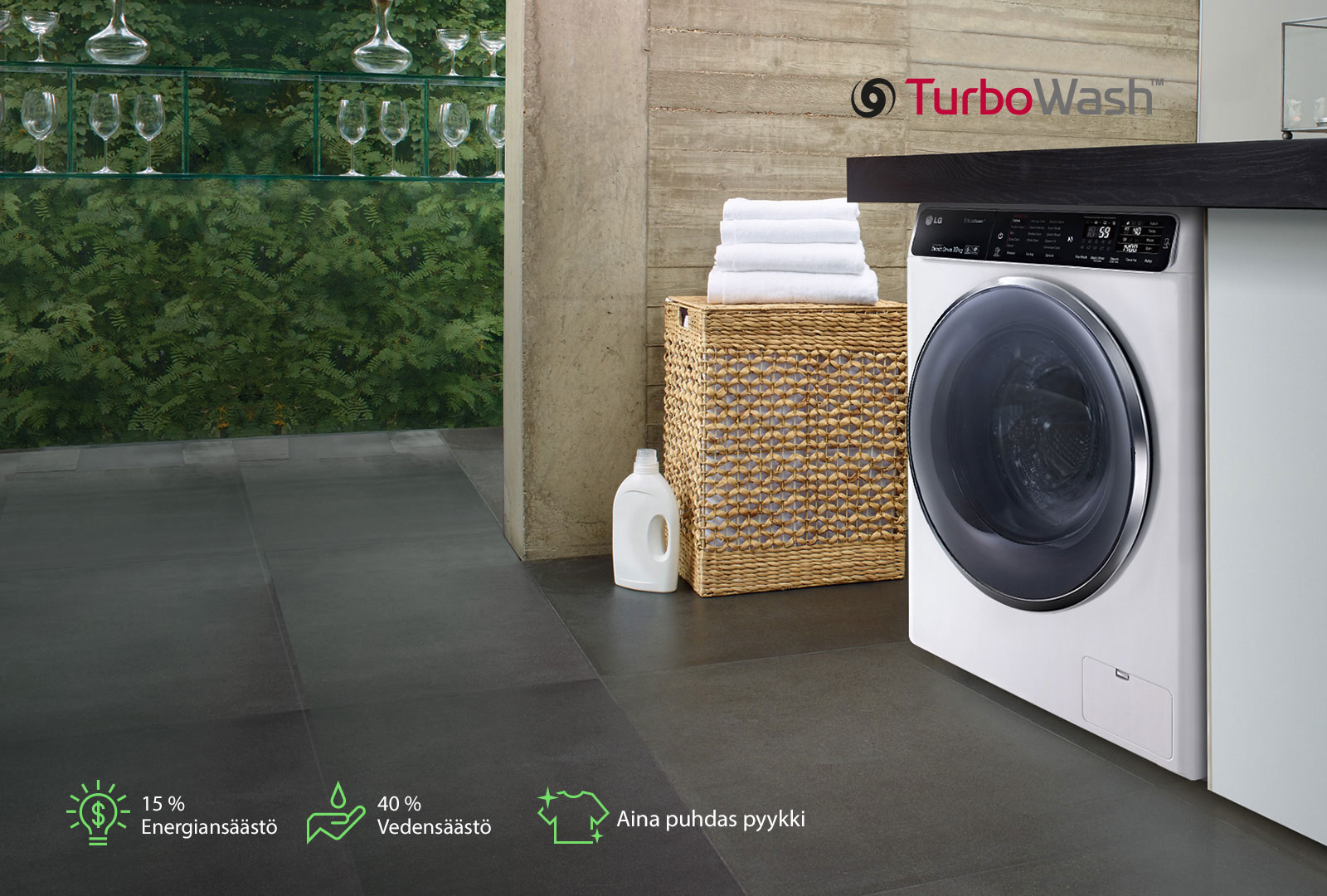 Tehokas TurboWash™1