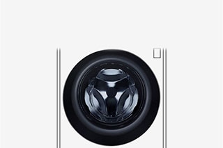 Kuva pesukoneen sisäpuolelta, jossa ruostumattomasta teräksestä valmistetut rummut näkyvät.