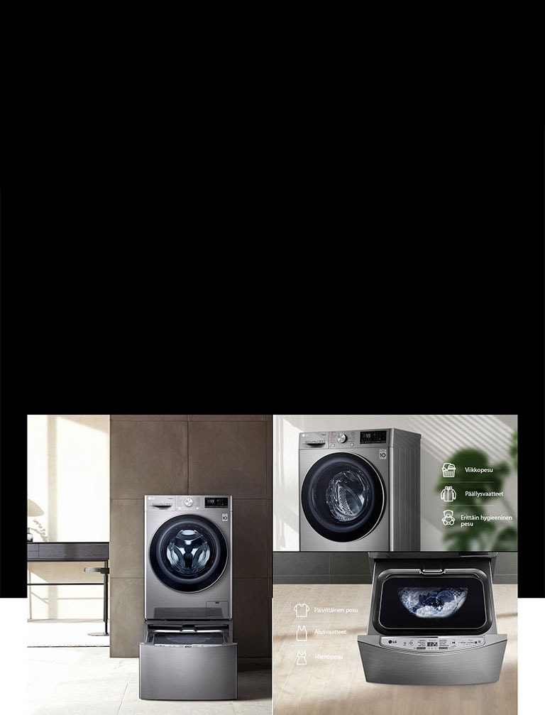 Yhteensopiva TWINWash™ Minin kanssa2